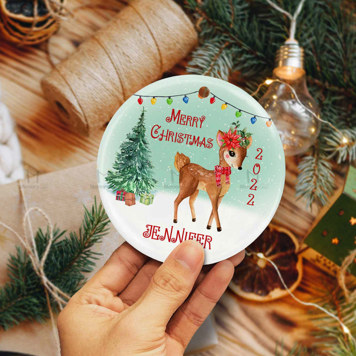 reindeer christmas ornaments