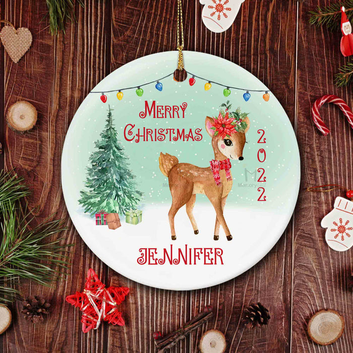 reindeer christmas ornaments