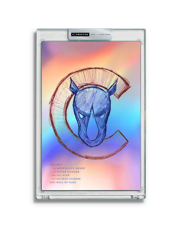 Remembering Ryno Tribute Sketch Slab