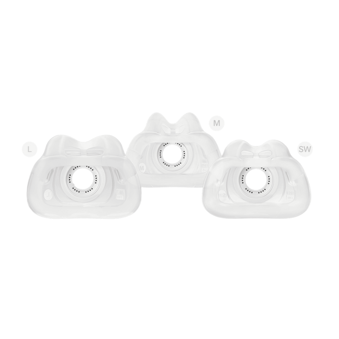 Airfit f40 available cushion sizes - small wide, medium, and large