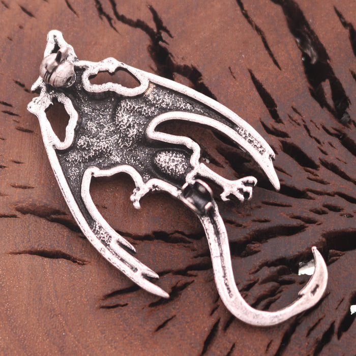 Retro Gothic Flying Dragon Alloy Brooch 🇨🇳