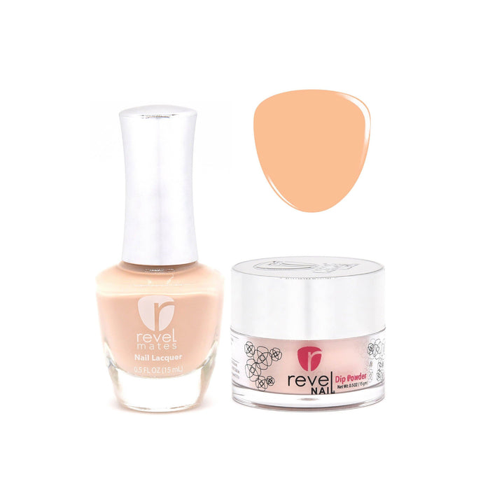 Revel Mates Duo | Dip + Polish | D337 Flushed