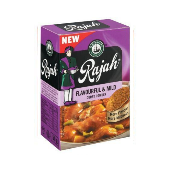 Robertson's Rajah Curry Powder: Flavorful & Mild (100 g) from South Africa - AubergineFoods.com