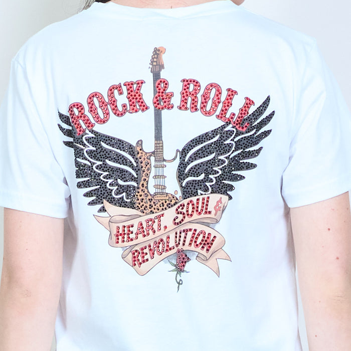 Rock & roll graphic t-shirt wholesale