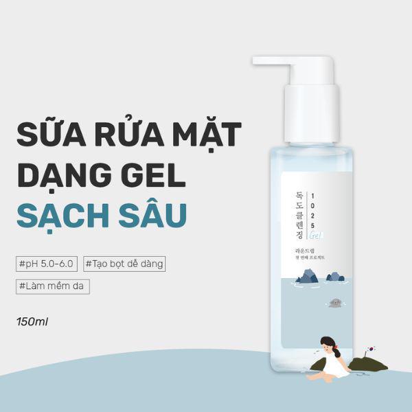ROUND LAB 1025 Dokdo Cleansing Gel 150 mL