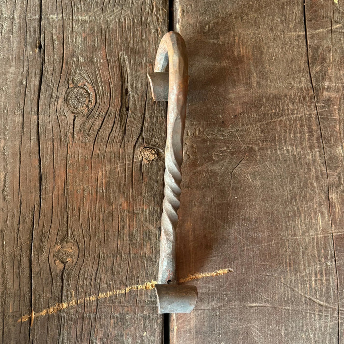 Round Scrolled Door Pull - Old West Iron