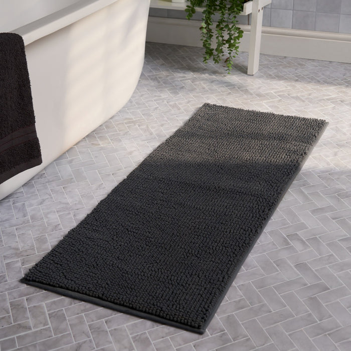 Runner Noodle Bath Mat - Charcoal 🇬🇧