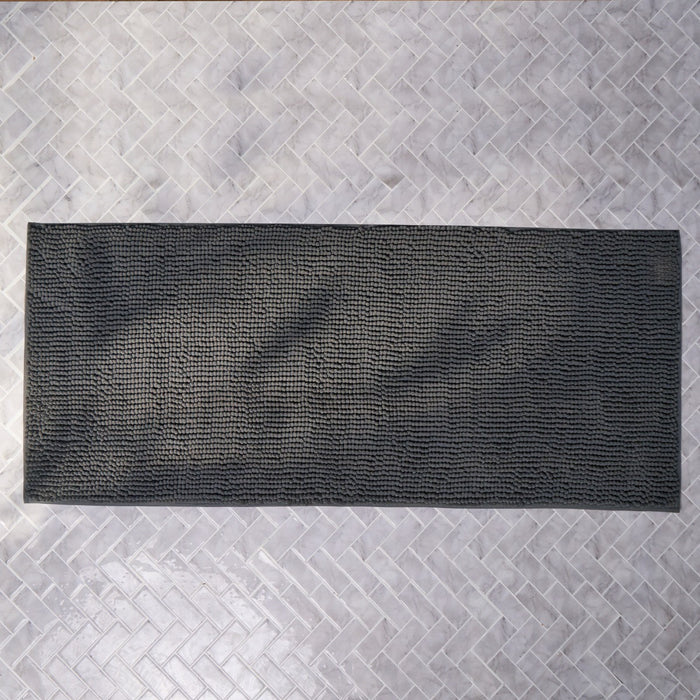Runner Noodle Bath Mat - Charcoal 🇬🇧
