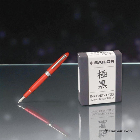 Sailor Shikiori Fountain Pen (Fine Nib) Pigment Cartridge Ink