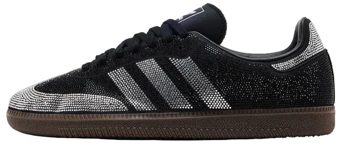 Adidas Samba OG "Rhinestone Black Silver" (W)