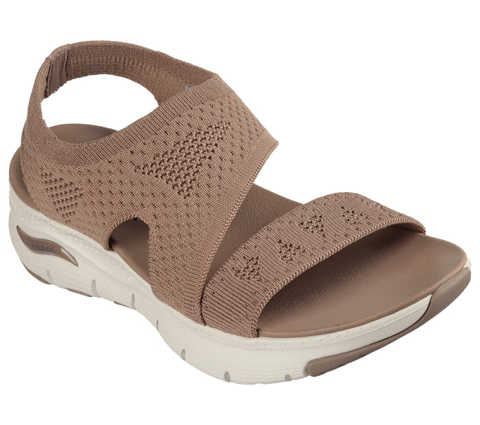 SKECHERS Sandalo archfit beige 119458 ARCH FIT-MOC