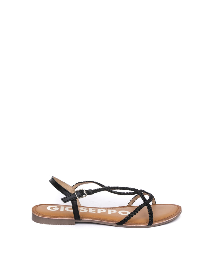 GIOSEPPO Sandalo nioaque oro 69112 NIOAQUE-NERO