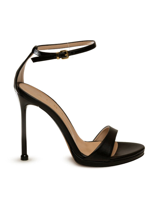 ALBANO sandalo pelle nero 5300 PELLE-NERO