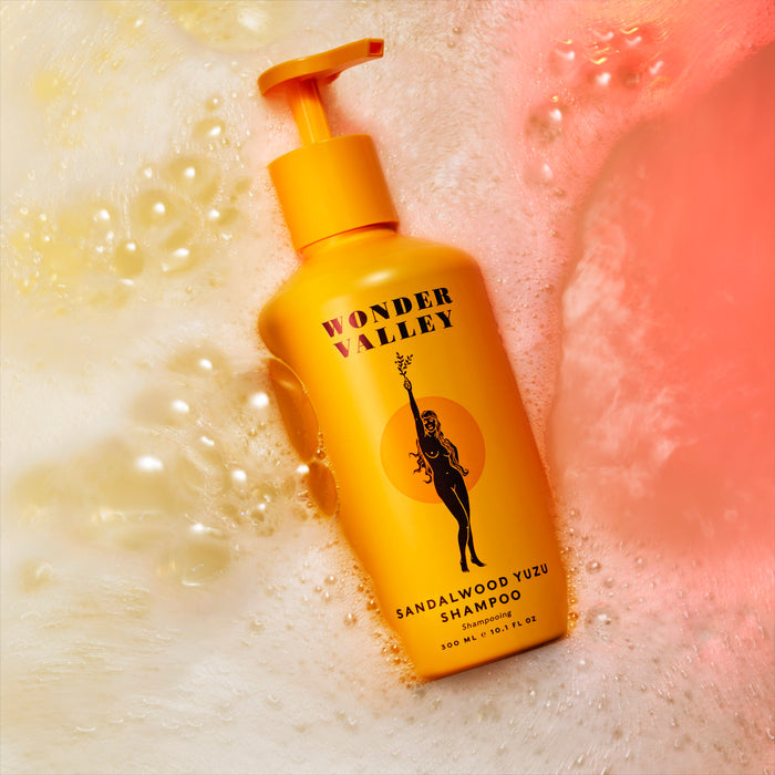 Wonder Valley-Sandlewood Yuzu Shampoo-Hair-shampoo_bubbles2_1-The Detox Market |