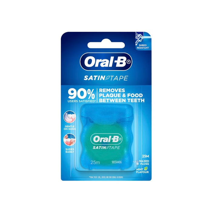 ORAL-B Satin Tape Dental Floss Mint 25M | Isetan KL Online Store