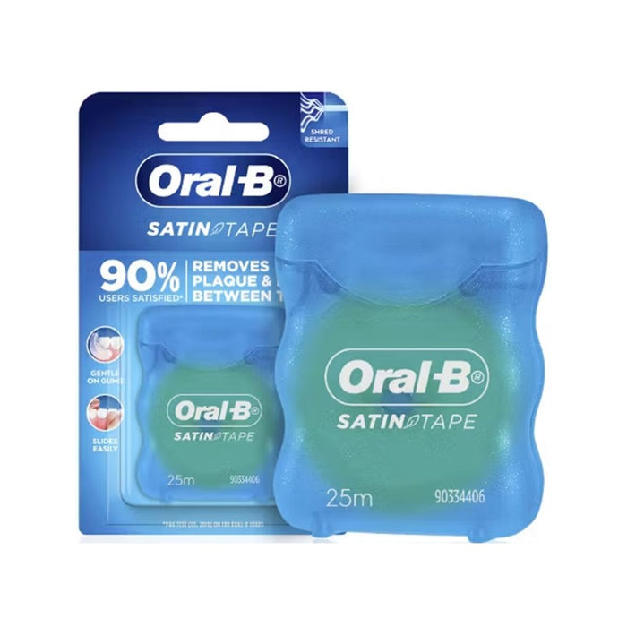 ORAL-B Satin Tape Dental Floss Mint 25M | Isetan KL Online Store