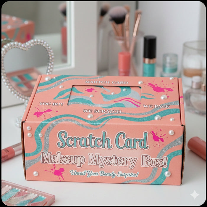 Scratch card mystery boxes tiktok
