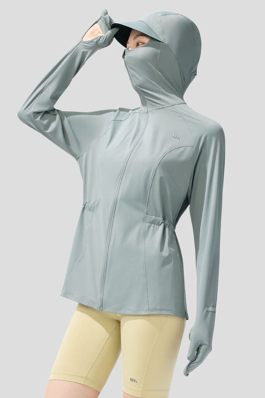 beneunde women's sun protection jacket #color_deep gray