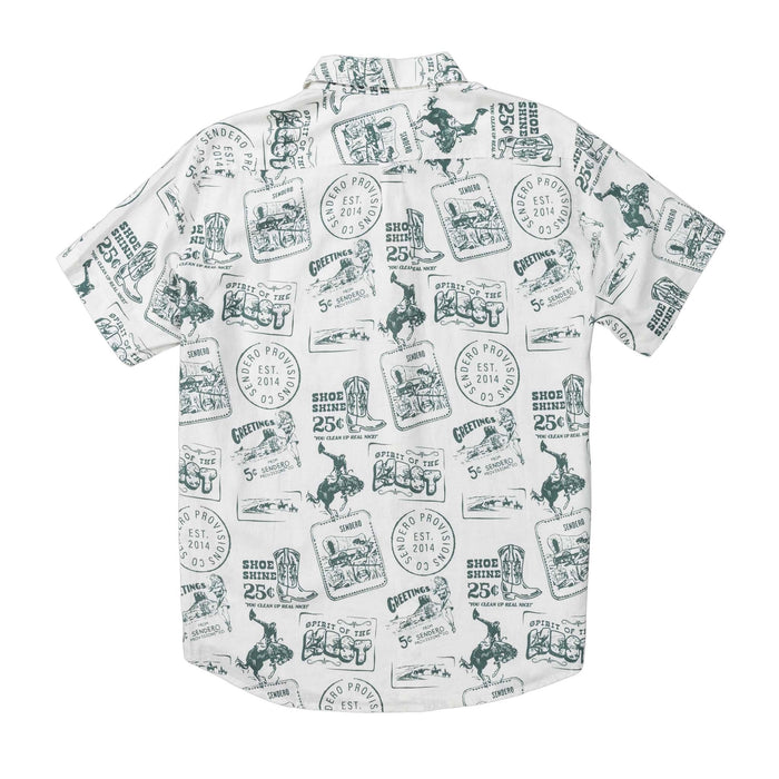 Sendero Men's City Slicker Short Sleeve Button Up