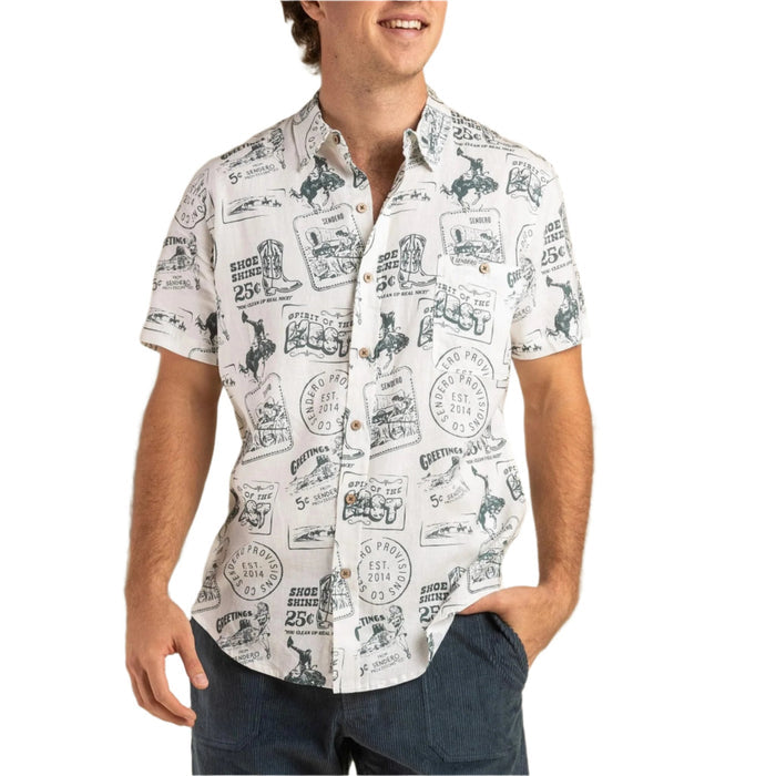 Sendero Men's City Slicker Short Sleeve Button Up