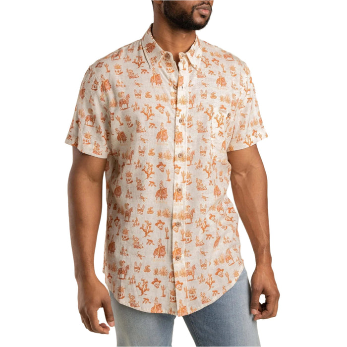 Sendero Men's City Slicker Short Sleeve Button Up