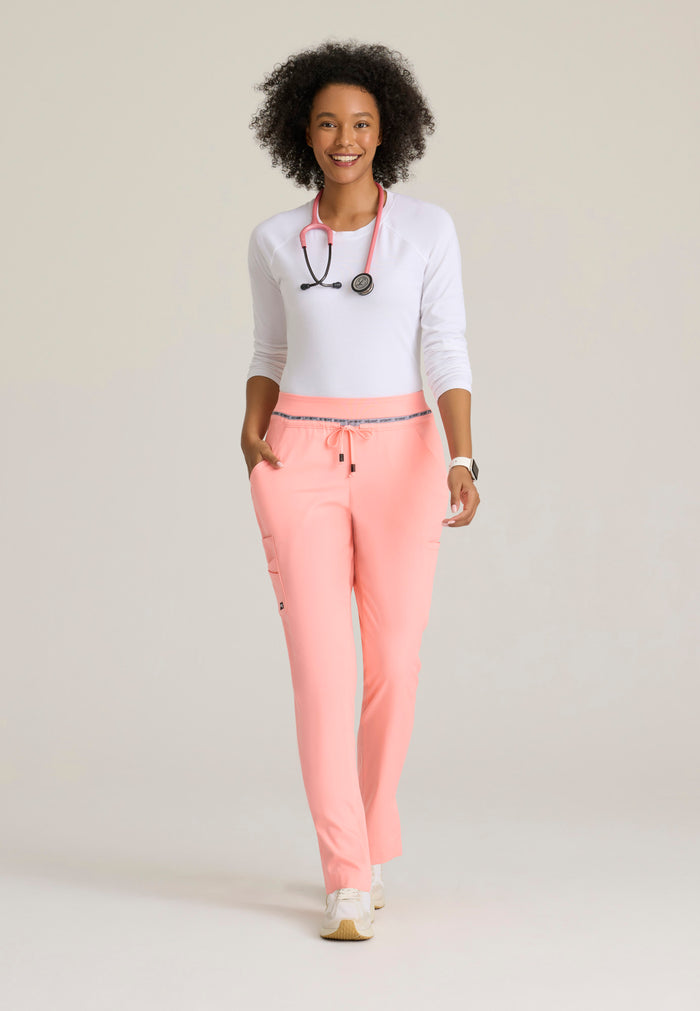Serena Pant - Bright Papaya - Grey's Anatomy Scrubs