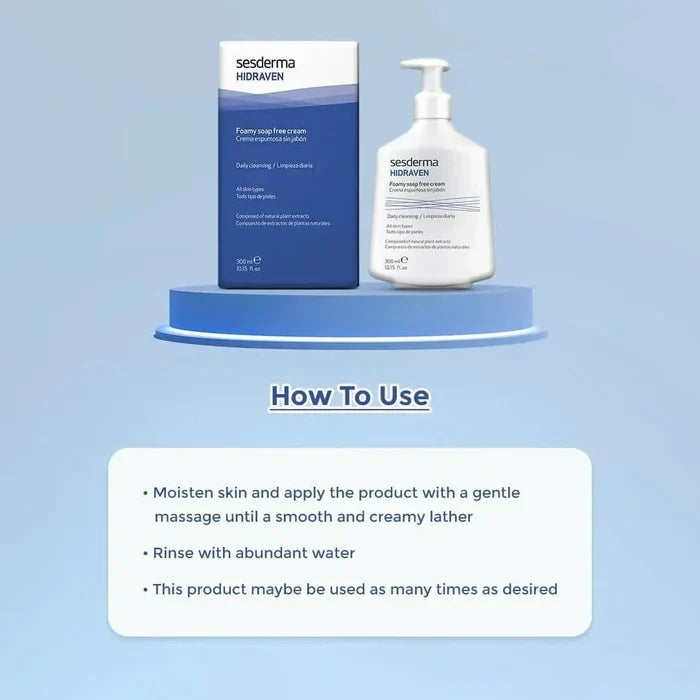 Sesderma Hidraven Foamy Soap Free Cream 300ml