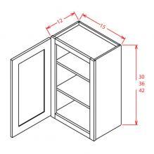 15″ Shaker Antique White Wall Cabinet – RTA Direct
