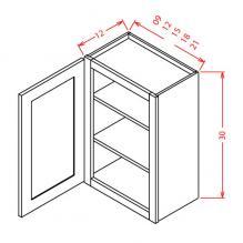 30″ Shaker Antique White Wall Cabinet – RTA Direct