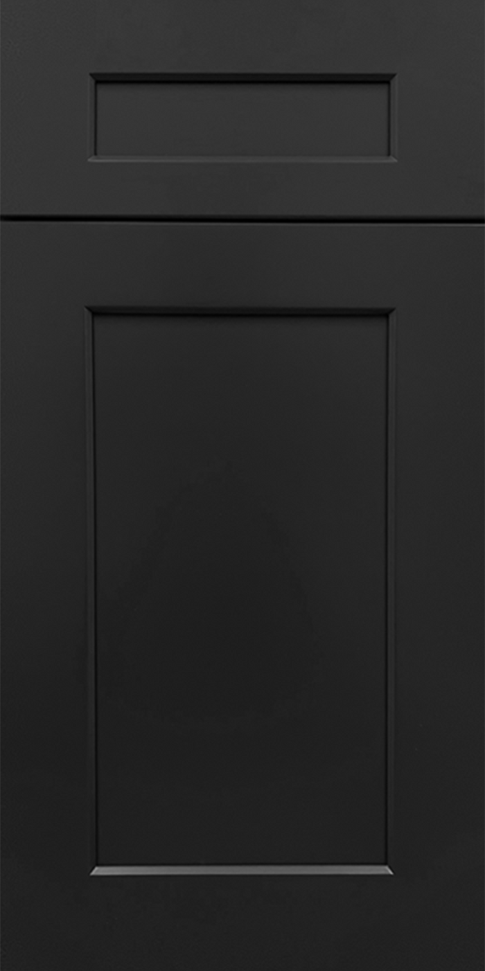 Shaker Black- Sample Door **Free Shipping! Fully Refundable