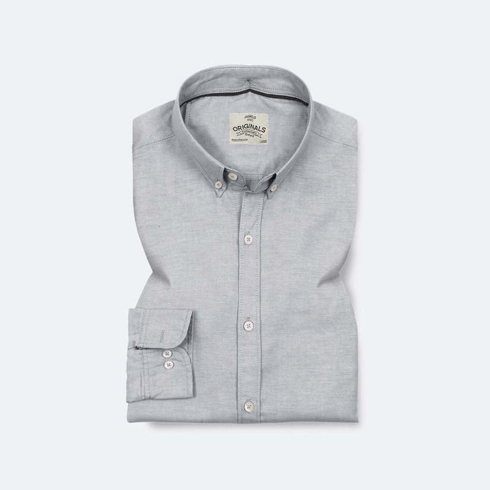 Shining Silver Oxford Shirt Jamclo Originals