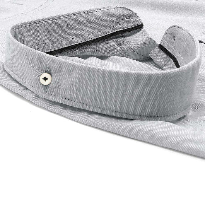 Shining Silver Oxford Shirt.