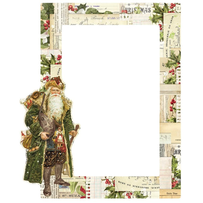 Simple Stories - Chipboard Frames - Simple Vintage Yuletide. Embellishments can add whimsy, dimension, color and style to greeting cards, scrapbook pages, altered art, mixed media and more. This package contains 6 Chipboard Frames. Available at Embellish Away located in Bowmanville Ontario Canada.