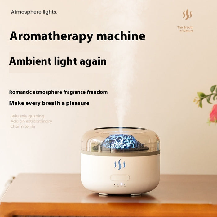 Simulation Flame Aroma Diffuser Colorful Flame Aromatherapy Diffuser 🇨🇳