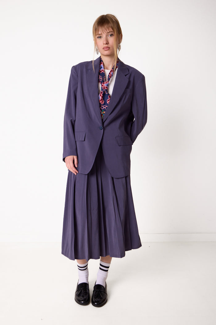 Single-button oversized tailored blazer wholesale