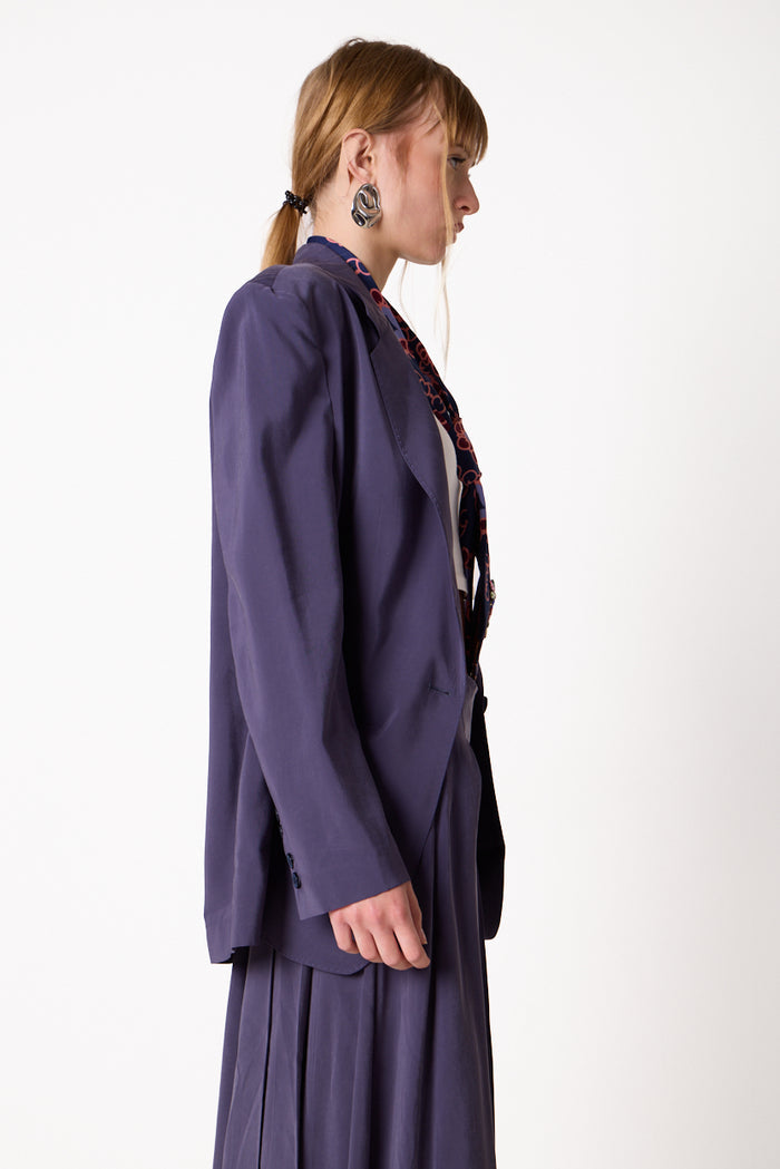 Single-button oversized tailored blazer wholesale