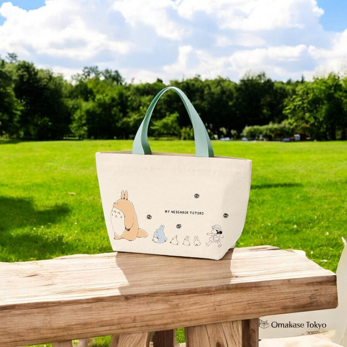 Skater Studio Ghibli “My Neighbor Totoro March” Canvas Lunch Tote Bag