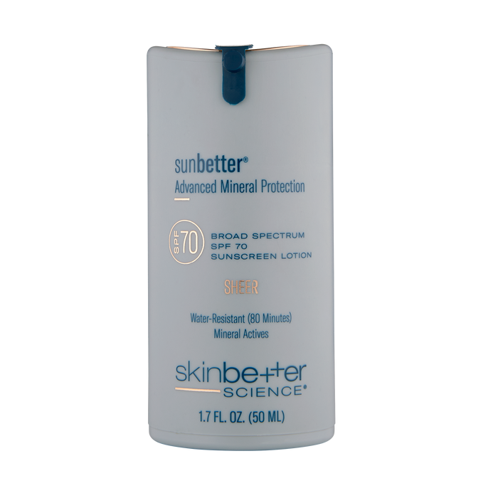 SkinBetter Science Sunbetter SHEER SPF 70 Sunscreen Lotion