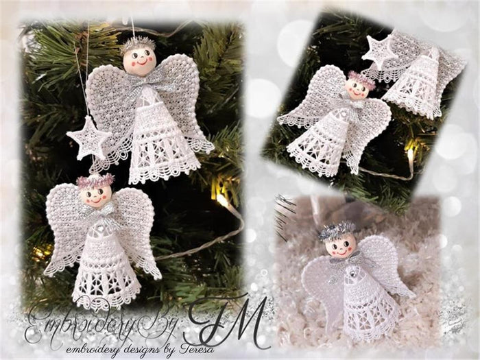 Small angel lace No. 2 / 4x4 hoop