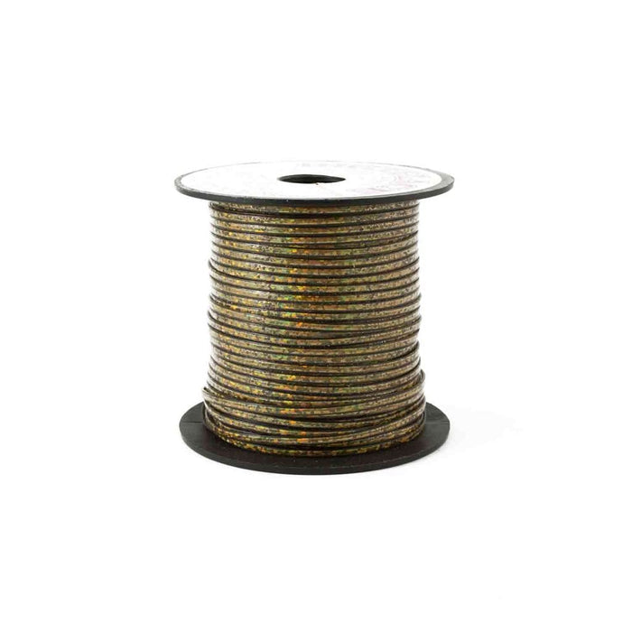 Smoke Holographic Plastic Craft Lace Lanyard Gimp String Bulk 50 Yard Roll - artcovecrafts.com