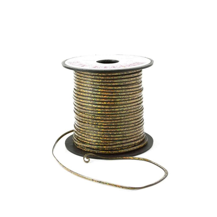 Smoke Holographic Plastic Craft Lace Lanyard Gimp String Bulk 50 Yard Roll - artcovecrafts.com
