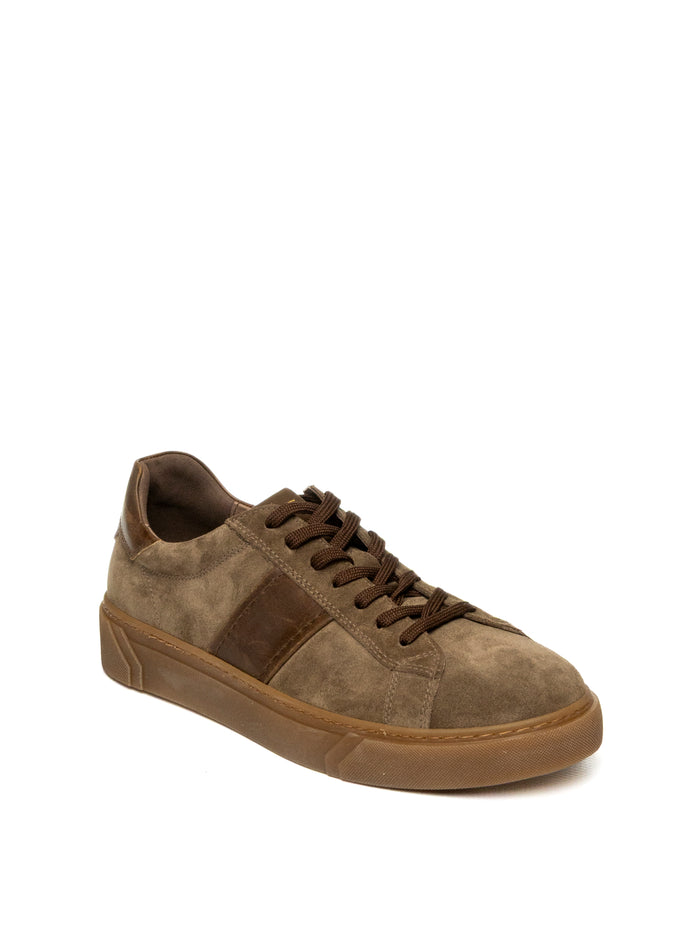 NERO GIARDINI Sneaker camoscio fango 500951 AROLD-FANGO