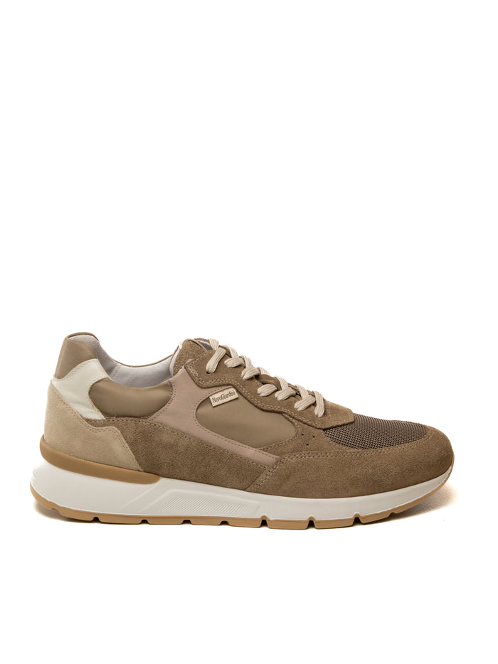 NERO GIARDINI Sneaker camoscio taupe E601100 AROLD-VELO