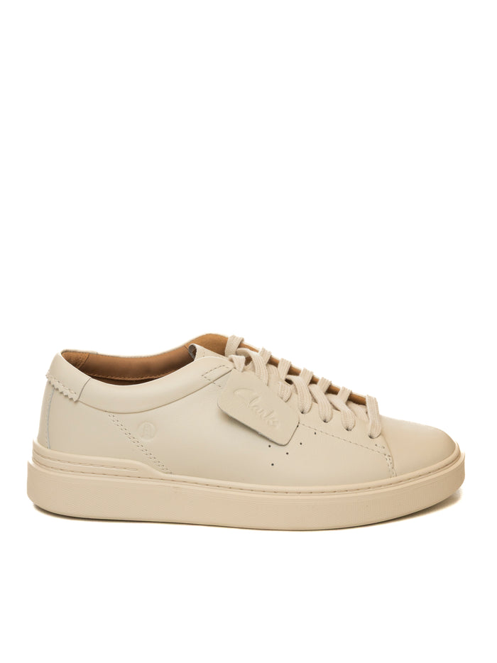 CLARKS ENGLAND Sneaker craft swift bianco CRAFT SWIFT PELLE-WHITE