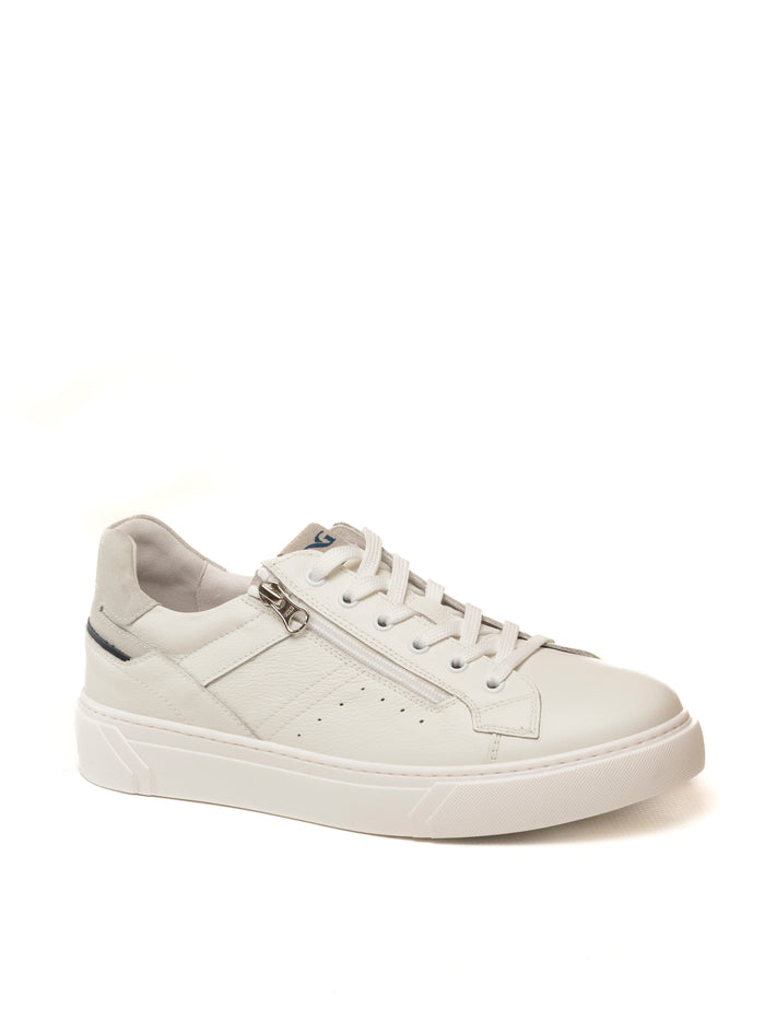 NERO GIARDINI Sneaker pelle bianco E601130 DOLLARINO-BIANCO