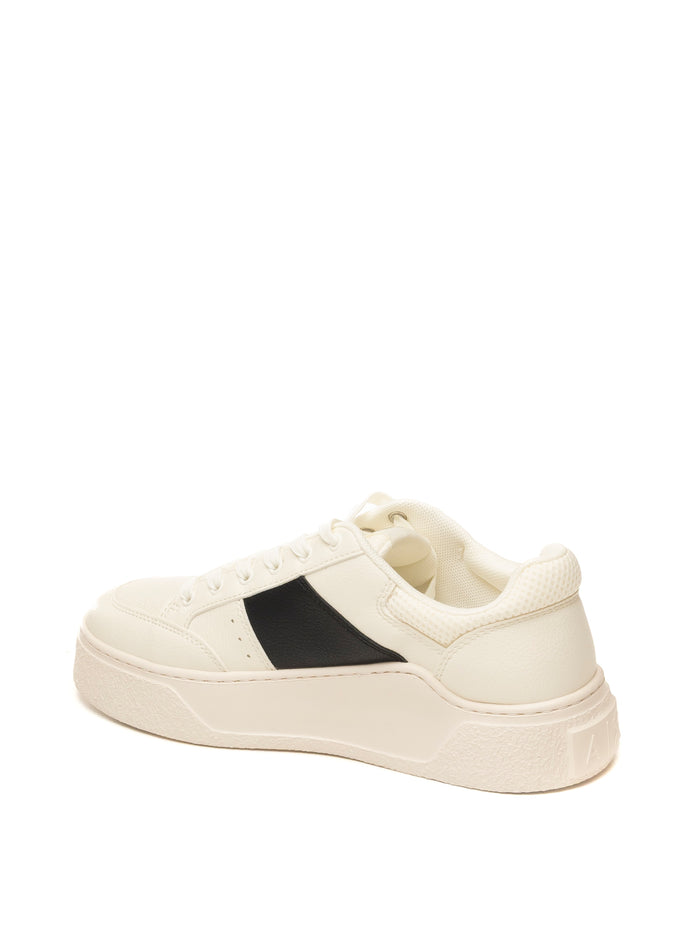 ARMANI EXCHANGE Sneaker pelle bianco/nero XM002627 AF22831-M0017