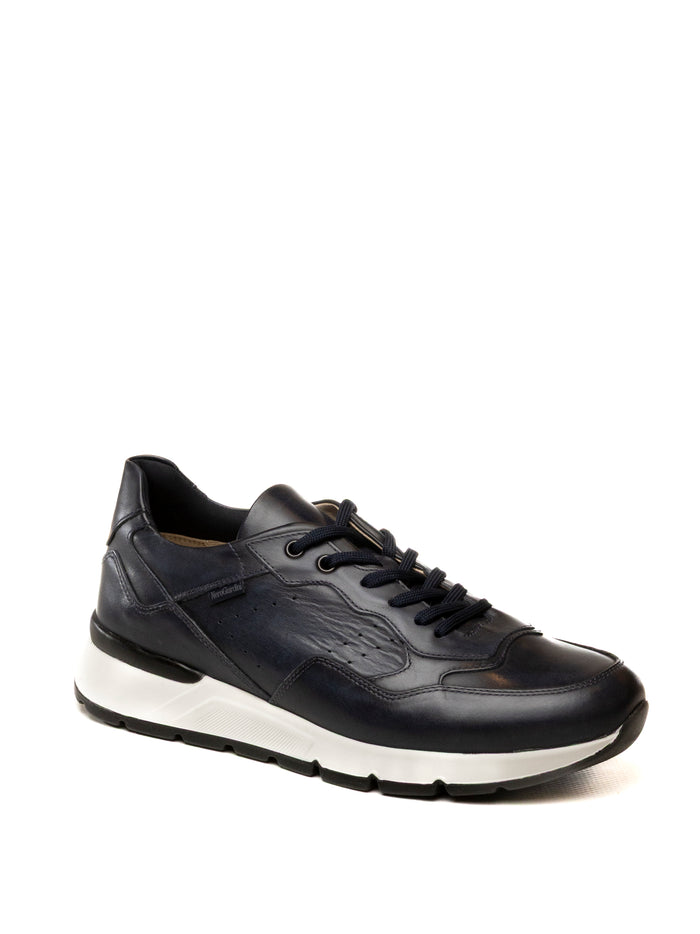 NERO GIARDINI Sneaker pelle blu E500640 DELAVATO-INCANTO