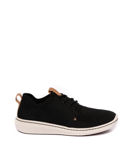 CLARKS ENGLAND Sneaker step urban mix nero STEP URBAN TESS-BLACK