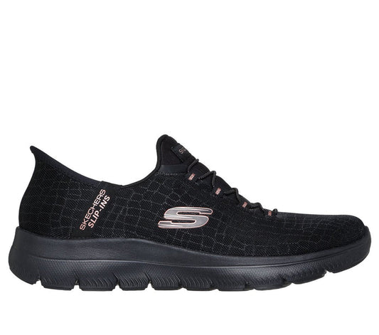 SKECHERS Sneaker summits mesh nero 150128 SUMMITS-BKGD