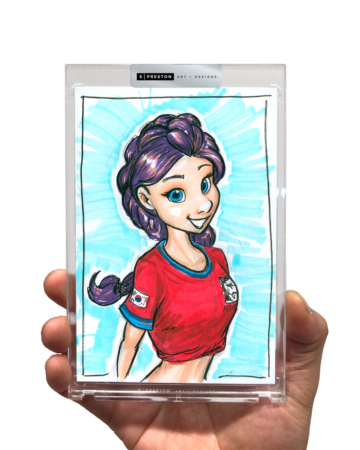 Soccer Demon Hunter Original Art - South Korea